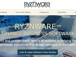 Ryznware Asset Finance Software Screenshot 1