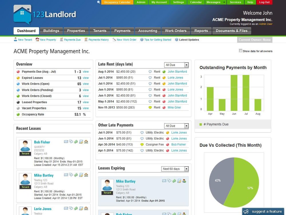 123Landlord-Dashboard