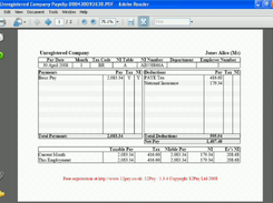 12pay Payroll-Payslip