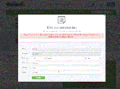 147OnlineTraining-EnterPersonalData