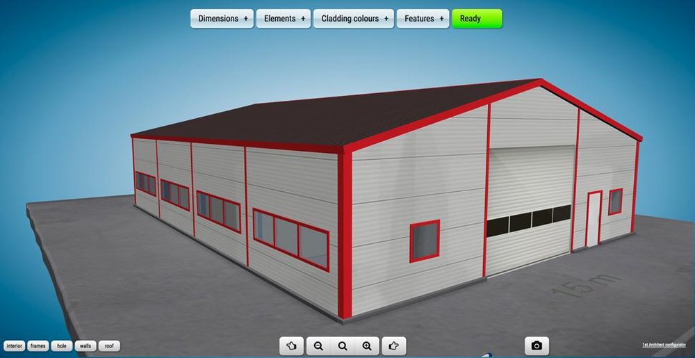 1stArchitect-HallConfigurator