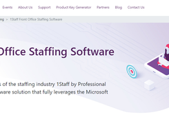 1Staff Front Office Screenshot 1