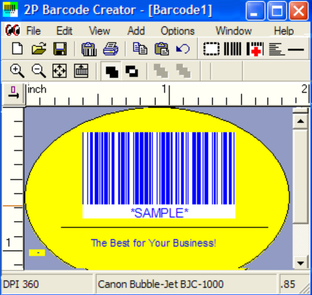 2P Barcode Creator-Home