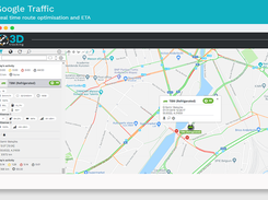 Google traffic functionality