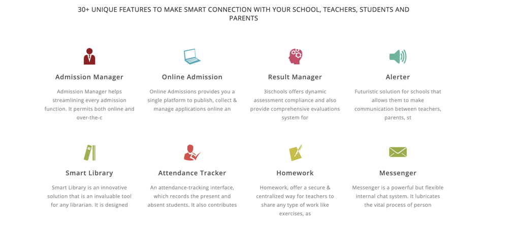 3iSchools Screenshot 1