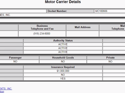 3PLFreightsoftware-MotorCarrierDetails