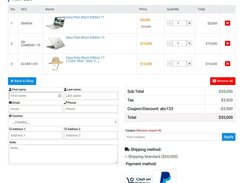 SCart - Free laravel website eCommerce Monitor Shots 5