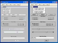 Comparison between Standard GUI and S-Engine GUI