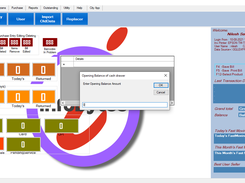 Set Opening Balance (Cash Drawer)-"You can set opening balance(cash drawer) at start of the day"