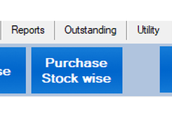 4 Types of Purchase Window -"We provide 4 types of Purchase Window they are Regular Purchase, Size Wise Purchase, Purchase Stock Wise and Purchase Bill Wise"