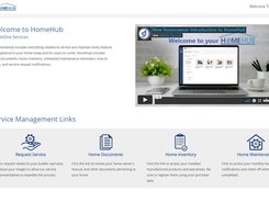 HomeHub homeowner portal