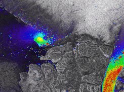 Glacier Velocy Map