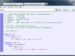 Lisp sample