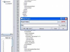 Project Creation wizard