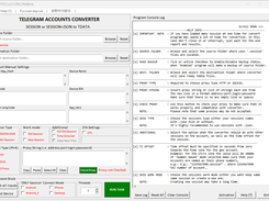 Telegram Session to TData Converter Screenshot 1