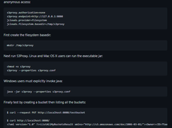 S3Proxy Screenshot 1