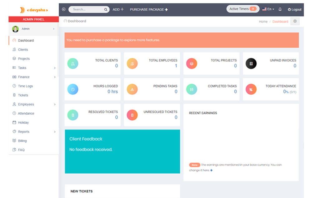 SaaSuite Screenshot 1