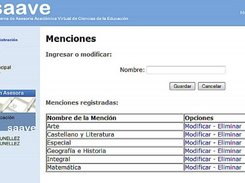 Configuración como Administrador del Sistema SAAVE