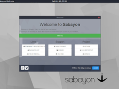 Sabayon Linux Screenshot 1