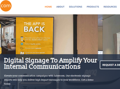 Sabercom Digital Signage Screenshot 1