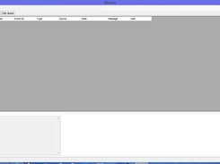 System events logs datagrid