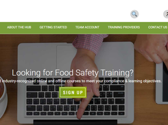 Safe Food Training Hub Screenshot 1