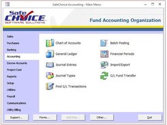 SafeChoice Fund Accounting Screenshot 1