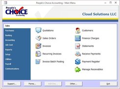 People’s Choice Accounting Screenshot 1