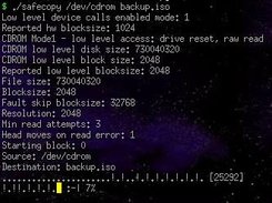safecopy reading from a damaged CD