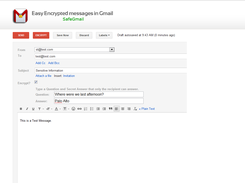 SafeGmail Screenshot 1