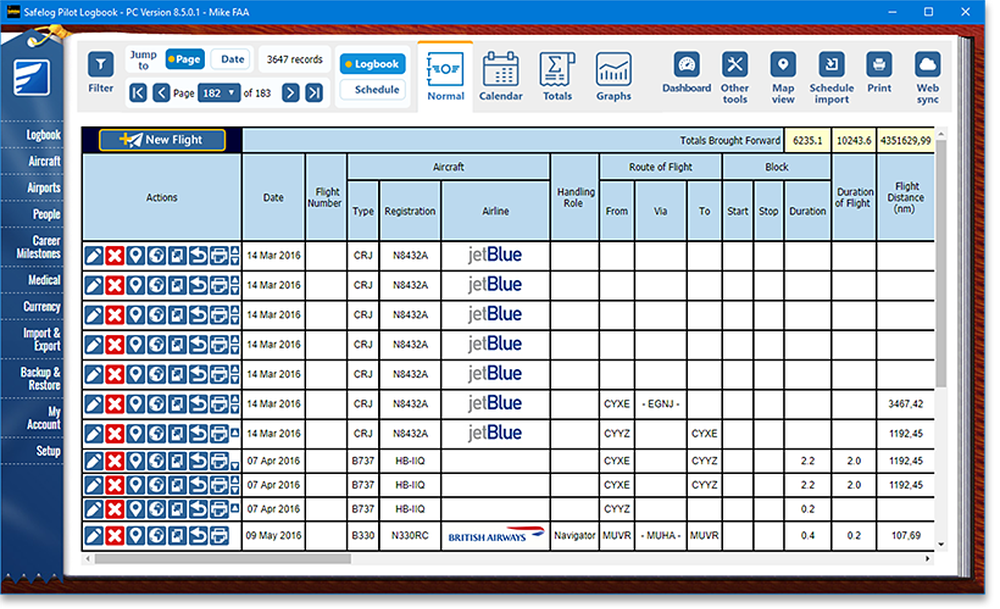 Safelog Screenshot 1