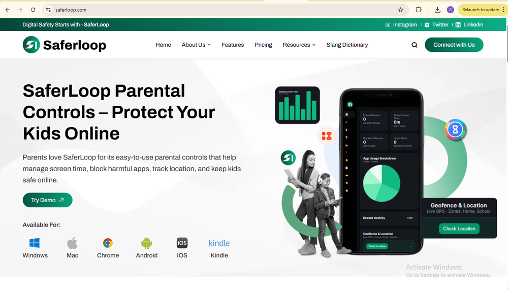Mobile View Dashboard