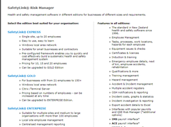 SafetyLink Risk Manager Screenshot 1