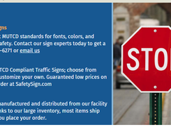 SafetySign.com Screenshot 1