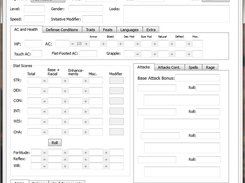 SagaForge Character Creator Screenshot 1