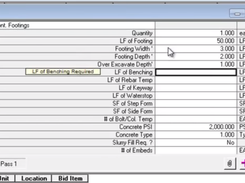 SageEstimating-Footing