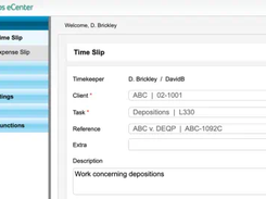 Sage Timeslips Screenshot 1