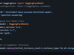 SageMaker Hugging Face Inference Toolkit Screenshot 1