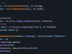 SageMaker TensorFlow Screenshot 1