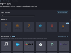 Amazon SageMaker Data Wrangler Screenshot 1