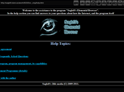 Sagleft's Elemental Browser Screenshot 2