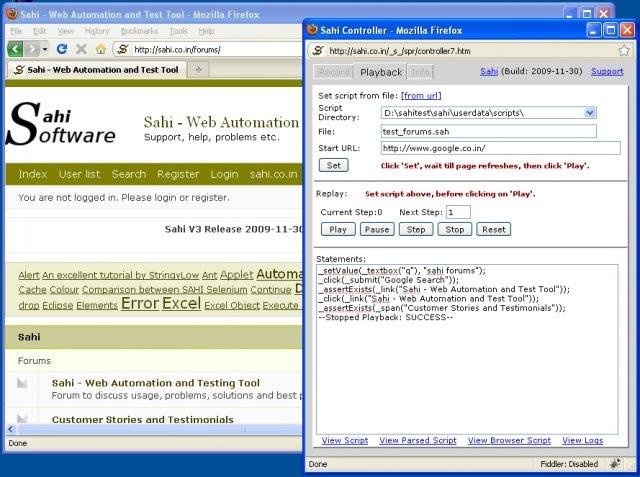 Sahi Pro Test Automation Tool Download Sourceforge Net