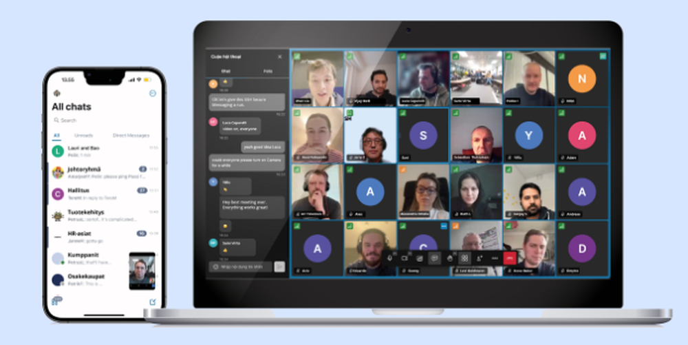SalaX Secure Messaging Screenshot 1
