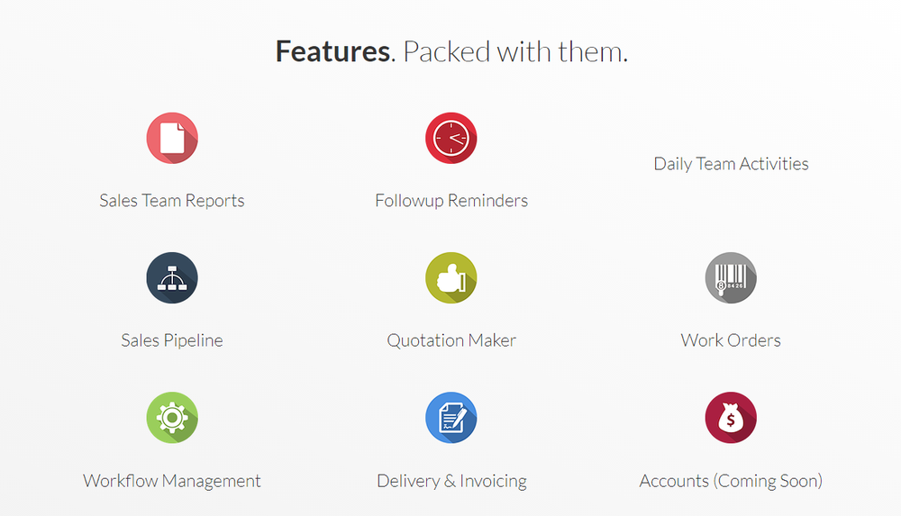 Sales Desk Screenshot 1