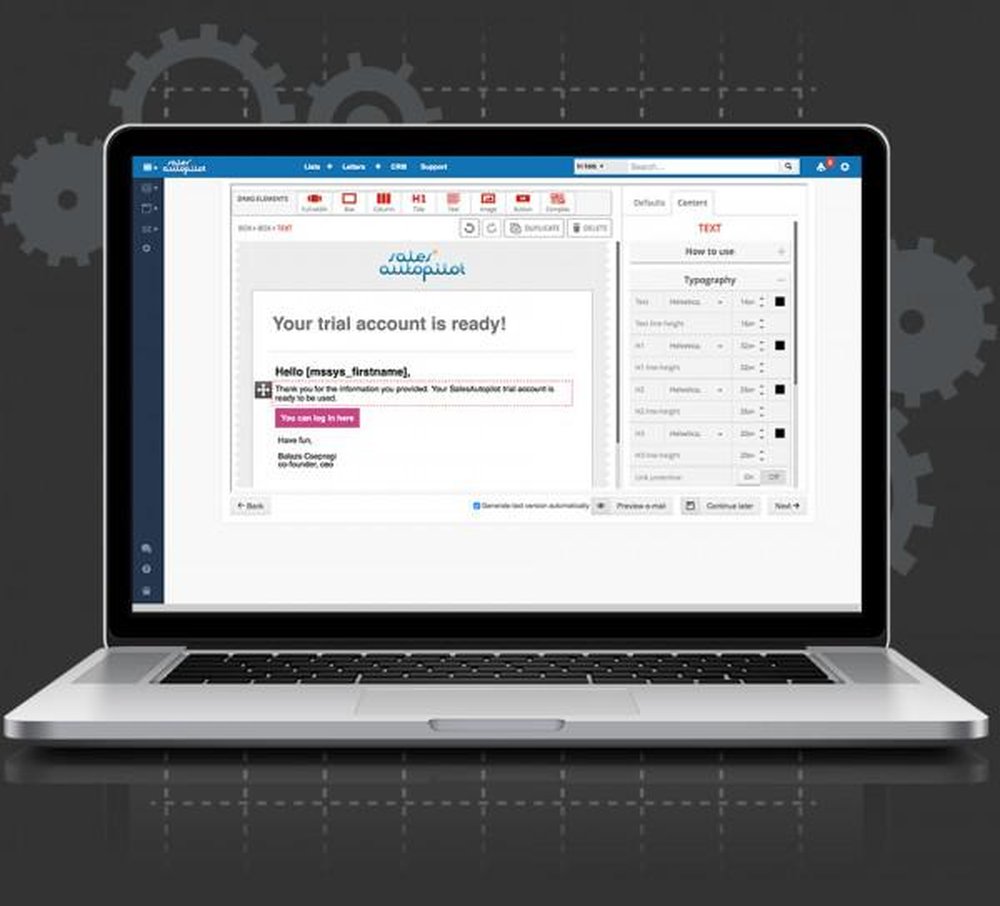 SalesAutoPilot Screenshot 1
