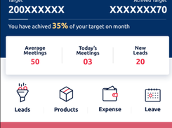 Mobile App for the field executives