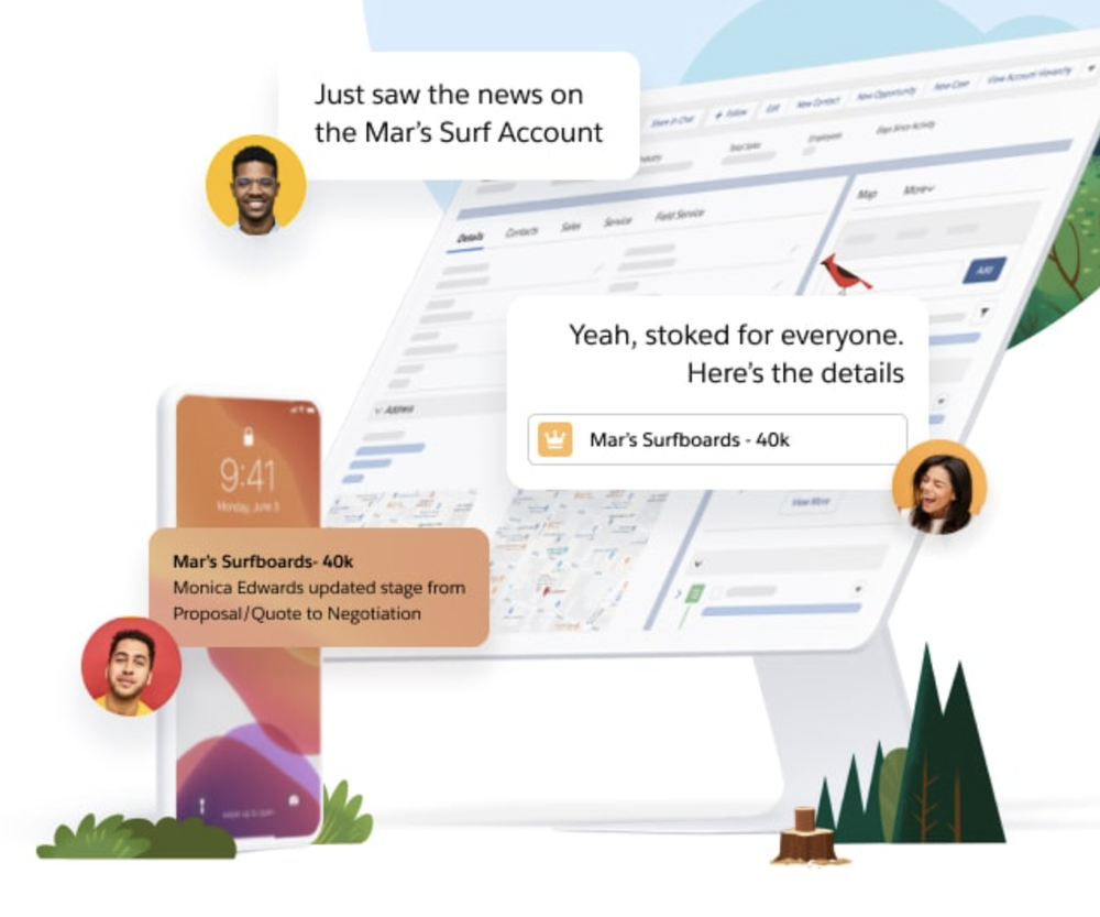 Salesforce Anywhere Screenshot 1