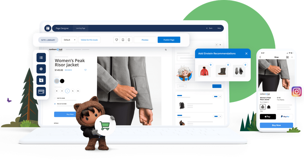 Salesforce B2C Commerce Screenshot 1