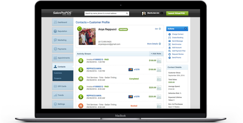 Salon Pro POS Screenshot 1