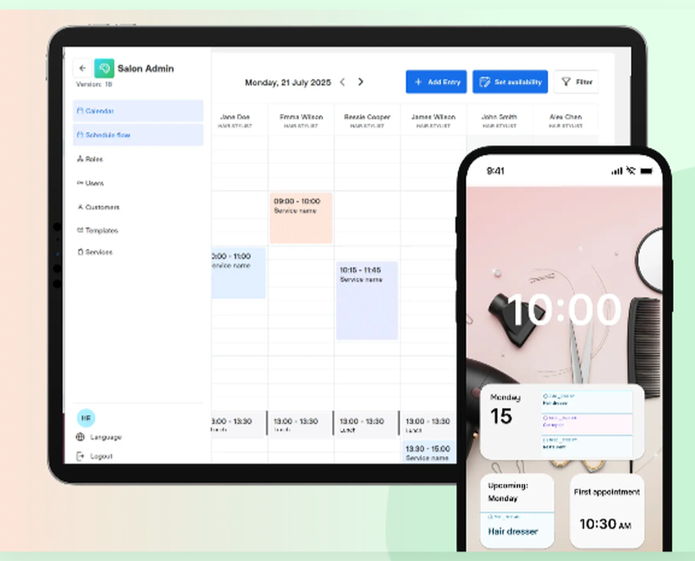 SalonKeep Screenshot 1